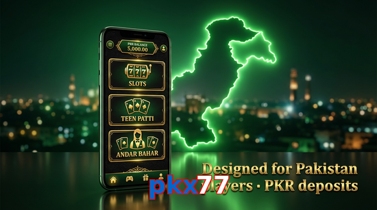 Main screen of Pkx77 pk page for PK players
