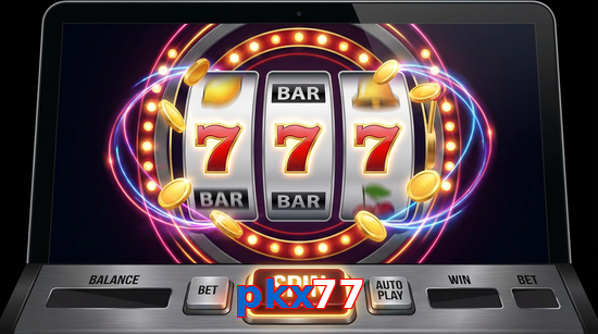 Main screen of Pkx77 slots page for PK players